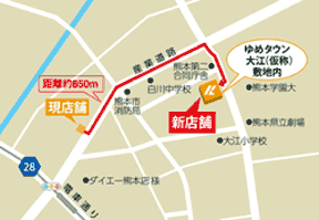 大江白川支店地図