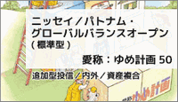〈ゆめ計画50〉ニッセイ/パトナム・グローバルバランスオープン(標準型)