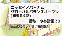 〈ゆめ計画30〉ニッセイ/パトナム・グローバルバランスオープン(債券重視型)