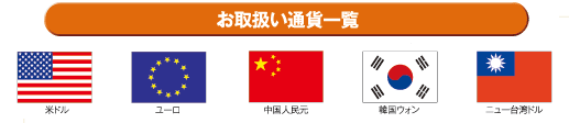 外貨通貨5通貨