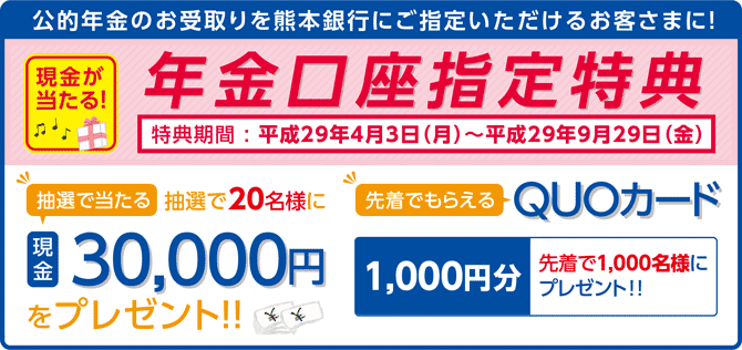 年金口座指定CP2017