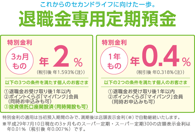  退職金専用定期預金(0710)