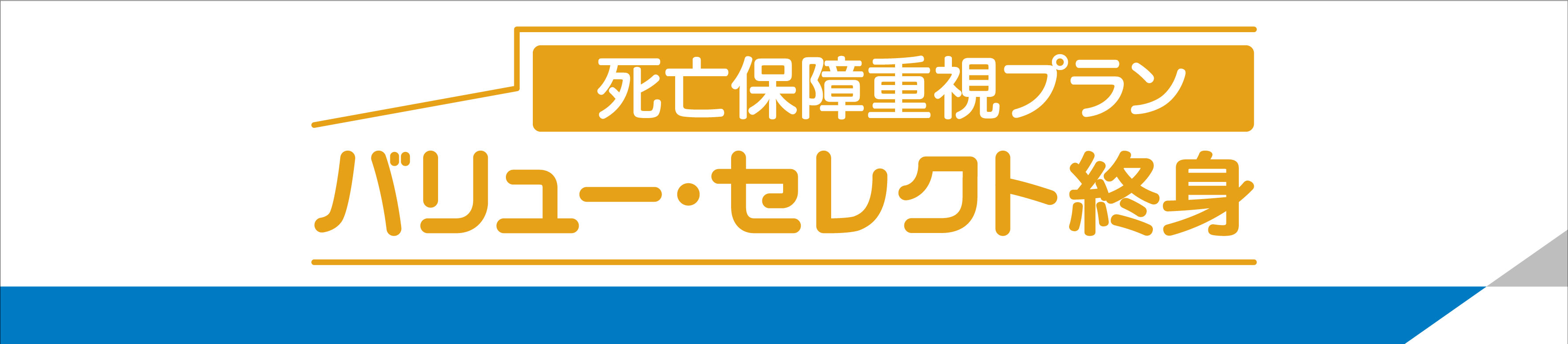 バリュー・セレクト終身（死亡保障重視プラン）