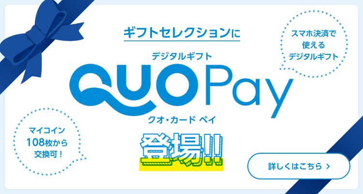 デジタルギフトQUOカードpayが登場！