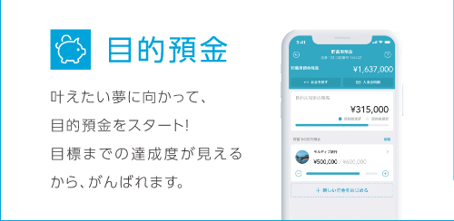 目的預金