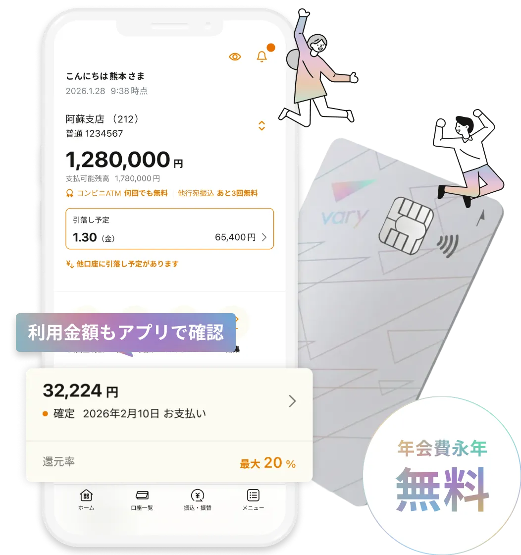 バリーカードとアプリの連携イメージ